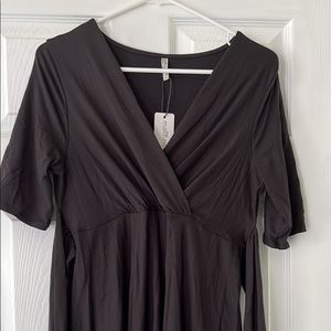 NWT black maternity dress